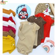 تصویر بادی نوزادی کبریتی سرخابی سایز ۳ تا ۶ ماه 