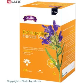 تصویر دمنوش بادرنجبویه مفرح دکتر بیز 20 عددی ا Dr Biz Melissa Herbal Tea Dr Biz Melissa Herbal Tea