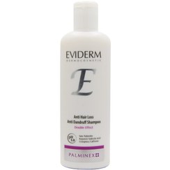 تصویر شامپو اویدرم ضد شوره و ریزش مو پالمینکس پلاس Eviderm Shampoo Palminex Plus Anti Dandruff And Hair Loss 200ml