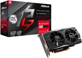 تصویر کارت گرافیک ازراک مدل Phantom Gaming D Radeon RX580 با حافظه 8 گیگابایت کارت گرافیک ازراک Phantom Gaming D Radeon RX580 8G OC Graphics Card