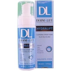 تصویر فوم شستشوی صورت درمالیفت (Dermalift) مدل Hydralift مناسب پوستهای خشک حجم 150 میلی‌لیتر صابون و پودر صابون