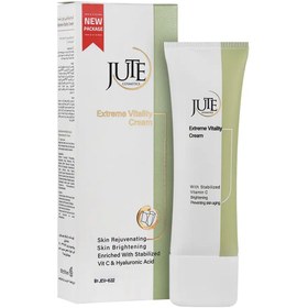 تصویر كرم جوان كننده حاوی ویتامین ث انواع پوست ویتالیتی 50 میلی لیتر ژوت Jute Extreme Vitality Cream 50 ml