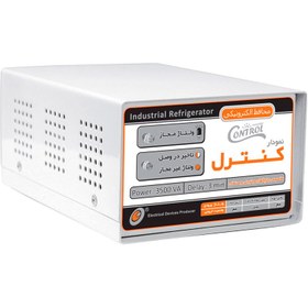 تصویر محافظ برق یخچال و فریزر 2 خانه نمودار کنترل با کابل 1.5 متری M203 Nemodar Control M203 1.5M Voltage Protector