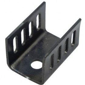تصویر هیت سینک مشکی TO-220 مدل B سایز 20x14x14 