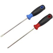 تصویر پیچ گوشتی دوسو و چهار سو میکا مدل YP-5x150MM-2PCS مجموعه 2 عددی 