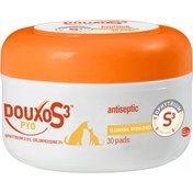 تصویر پدهای درمانی قارچ گربه Douxos3 pvo antiseptic antifungal