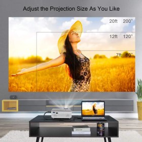 تصویر ویدئو پروژکتور فنگور مدل 206A FANGOR 206A HD Projector