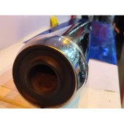 تصویر اگزوز تیزرو اس 500 دهانه گشاد کاربرات آبکاری عارفی 