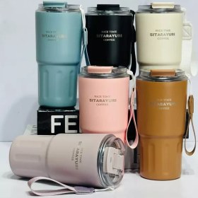 تصویر تراول ماگ سیتارایوری تک حالته حجم 600 Sitarayuri travel mug 600 ml