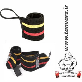 تصویر مچ بند بدنسازی (Weight Lifting Wrist Wrap) 