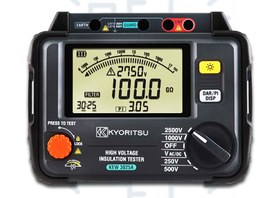 تصویر میگر دیجیتال کیوریتسو مدل  3025A High Voltage Insulation Testers KEW  3025A