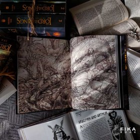 تصویر آرت‌بوک Middle Earth: Journeys in Myth and Legend 