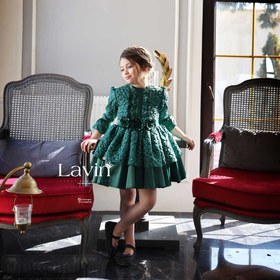 تصویر خرید لباس ژاکارد پفکی ترک مدل ایلدا 01 