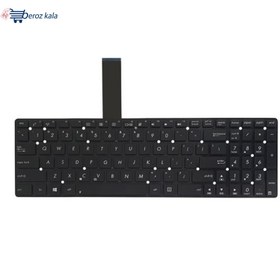 تصویر کیبرد لپ تاپ ایسوس K55 مشکی ا Keyboard Laptop Asus K55 Keyboard Laptop Asus K55