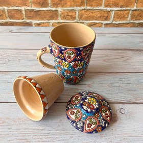 تصویر ماگ میناکاری کد 23 