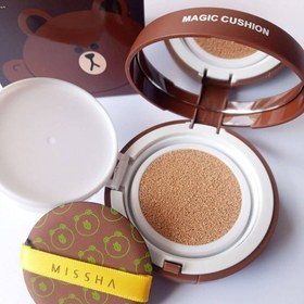 تصویر کوشن میشا طرح خرسی 