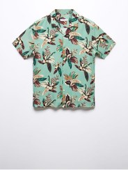 تصویر پیراهن مردانه فیروزه منگوMANGO Man | 57065801 اورجینال 