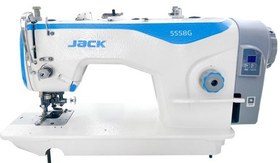 تصویر چرخ خیاطی راسته دوز تیغ دار جک مدل 5558G ا Jack-5558G Jack-5558G