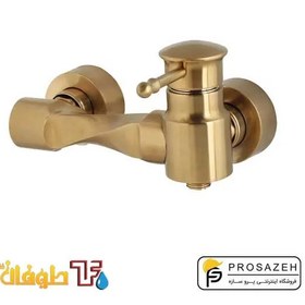 تصویر شیر توالت طوفان فلز مدل گرند - طلامات Tofan Felez Toilet Faucet Grand Model