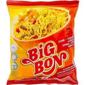 تصویر نودل بیگ بون Big Bon Chicken & Sauce با طعم مرغ و سس سالسا 75 گرم 