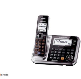 تصویر گوشی تلفن بی سيم پاناسونیک مدل KX-TG7841 ا Panasonic KX-TG7841 Cordless Phone Panasonic KX-TG7841 Cordless Phone