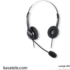 تصویر هدست دو گوش وی تی(polycom)VT HEADSET VT 1500 Omni Duo RJ09 (polycom)VT HEADSET VT 1500 Omni Duo RJ09
