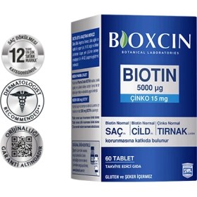 تصویر بیوتین 5000 بیوکسین / BIOTIN BIOXCIN 