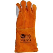 تصویر دستکش ایمنی هوبارت طرح آمریکایی سیم دوز 