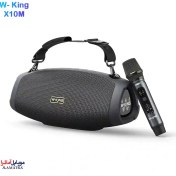 تصویر اسپیکر‌ بلوتوثی قابل حمل دبلیو کینگ مدل W-king X10M W-king X10M 70W Bluetooth wireless speaker