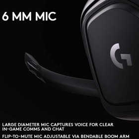 تصویر هدست با سیم لاجیتک مدل G Pro X Logitech G Pro X Wired Headset
