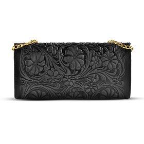 تصویر کیف مجلسی طرح گل207096 