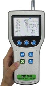 تصویر پارتیکل کانتر غبارسنج تس مدل TES 5200 Particle Mass Counter TES-5200