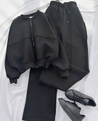 تصویر ست سوییشرت شلوار - فیروزه ای 