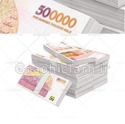 تصویر بسته اسکناس 50 هزار تومانی جدید 
