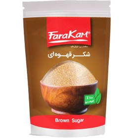 تصویر شکر قهوه ای فراکام 500 گرمی FaraKam-Brown Sugar