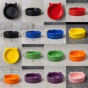 تصویر ظرف اب و غذا گربه ای 