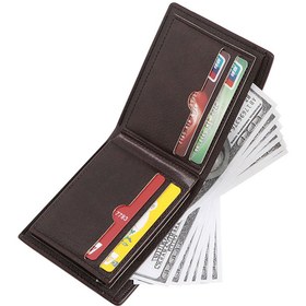 تصویر کیف پول مردانه ضد سرقت تاشو سانی ستی SUNICETY RFID anti-theft canvas men's wallet S3019 