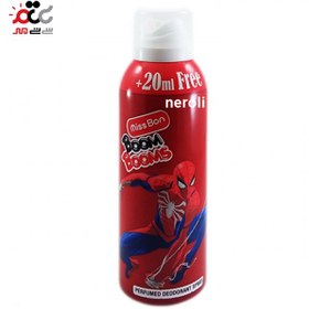 تصویر اسپری کودک میس بن طرح مرد عنکبوتی200میل 