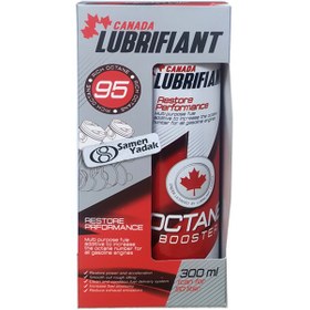 تصویر مکمل اکتان بوستر فلزی 300 میل لوبریفنت کانادا مدل 95 کد21506 Metal octane booster supplement 300 ml Canadian lubricant model 95 code 21506