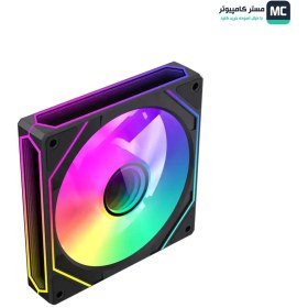 تصویر فن کیس گیم مکس FN12A-S8I-R Black GAMEMAX FN12A-S8I-R Black Reverse 120mm ARGB Case Fan
