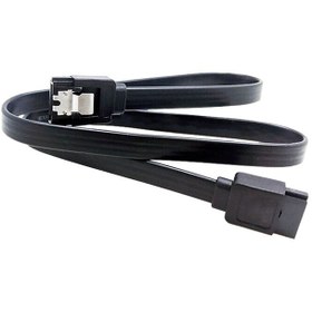 تصویر کابل ديتا ساتا قفل دار 0.4 متر (SATA III) 