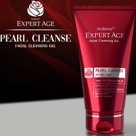 تصویر ژل شستشوی صورت Pearl Cleanseاردن اکسپرت ایج انواع پوست ARDENE EXPERTE AGE