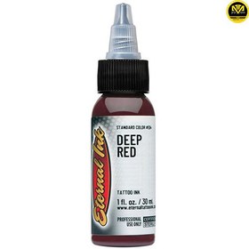 تصویر جوهر قرمز تاتو Deep red 