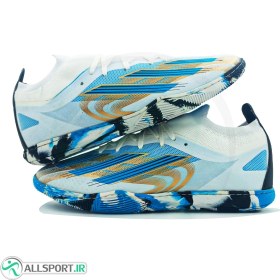 تصویر کفش فوتسال آدیداس مسی Adidas Messi Crazy Fast White Blue 