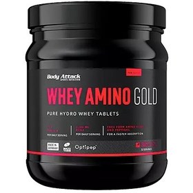 تصویر آمینو وی گلد بادی اتک Body Attack Whey Amino Gold