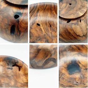 تصویر کاسه چوبی خاص 