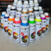 تصویر اسپری رنگ دوپلی کالر فلورسنت سبز 