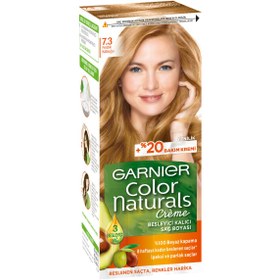 تصویر کیت رنگ مو کالر نچرال گارنیه بلوند طلایی(7.3) اورجینال ا Color Naturals Creme Hair kit Garnier Color Naturals Creme Hair kit Garnier