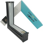 تصویر چراغ خطی سبلان نور مدل نهال سایز ۲۳*۲۳ سانتی متر ۲۰ وات 