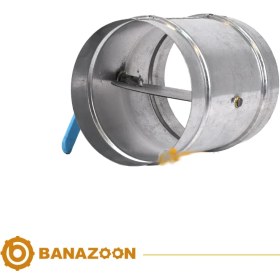 تصویر دمپر بین کانالی گرد 